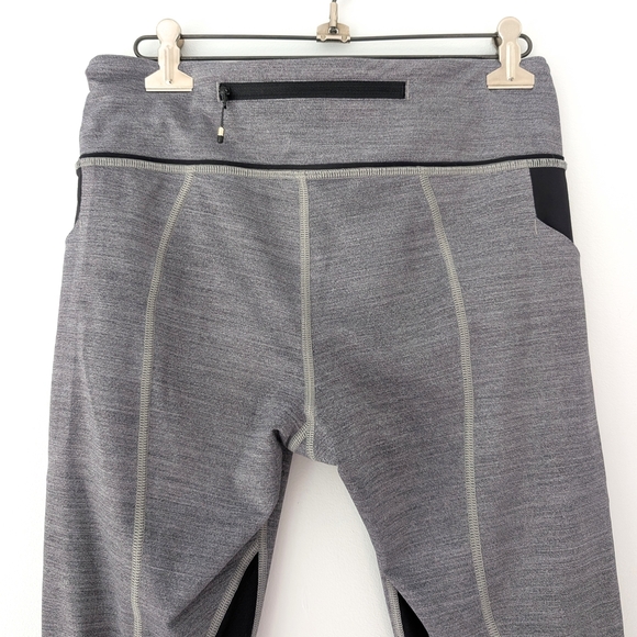 Lululemon Pace Rival Crop 22"
Heathered Black / Black ~ Size 8 - Picture 5 of 10